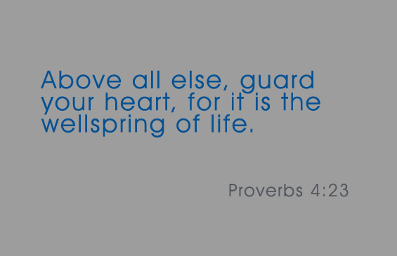 Proverbs 4 23