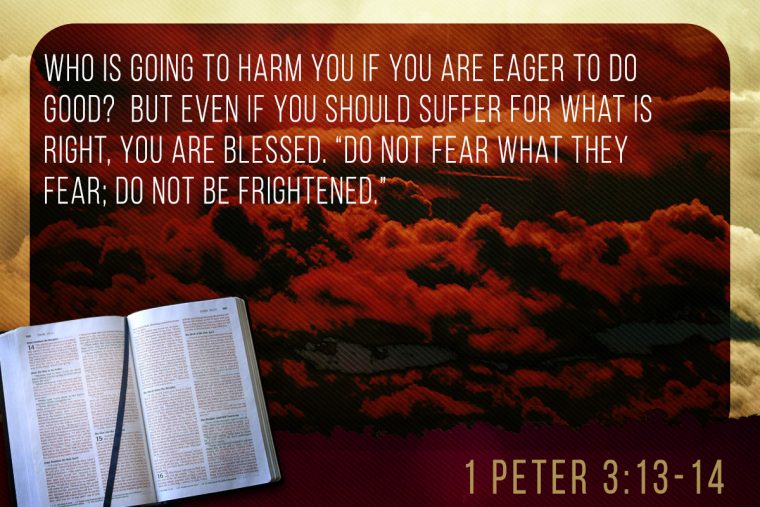 1 peter 3 13 14