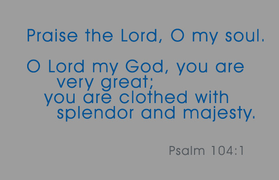 Psalm 104:1 - JeffRandleman.com