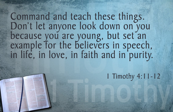 Memorize Scripture: 1 Timothy 4:11-12 - JeffRandleman.com