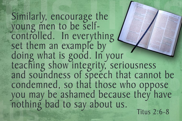 Memorize Scripture Titus 26 8 JeffRandlemancom.