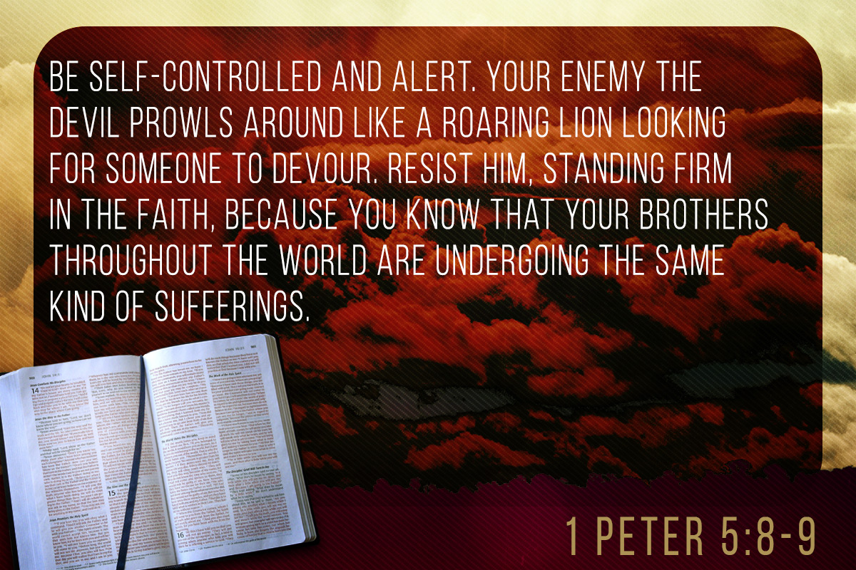 1 peter 5 8-9